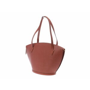 Louis Vuitton Saint Leather Epi Long Brown Jacques Kenya Shoulder Bag